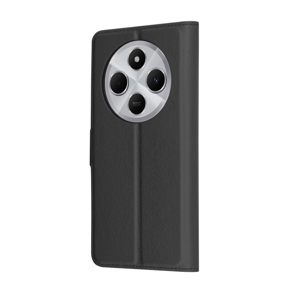 Techsuit - Leather Folio - Xiaomi Redmi 14C / Poco C75 - Black