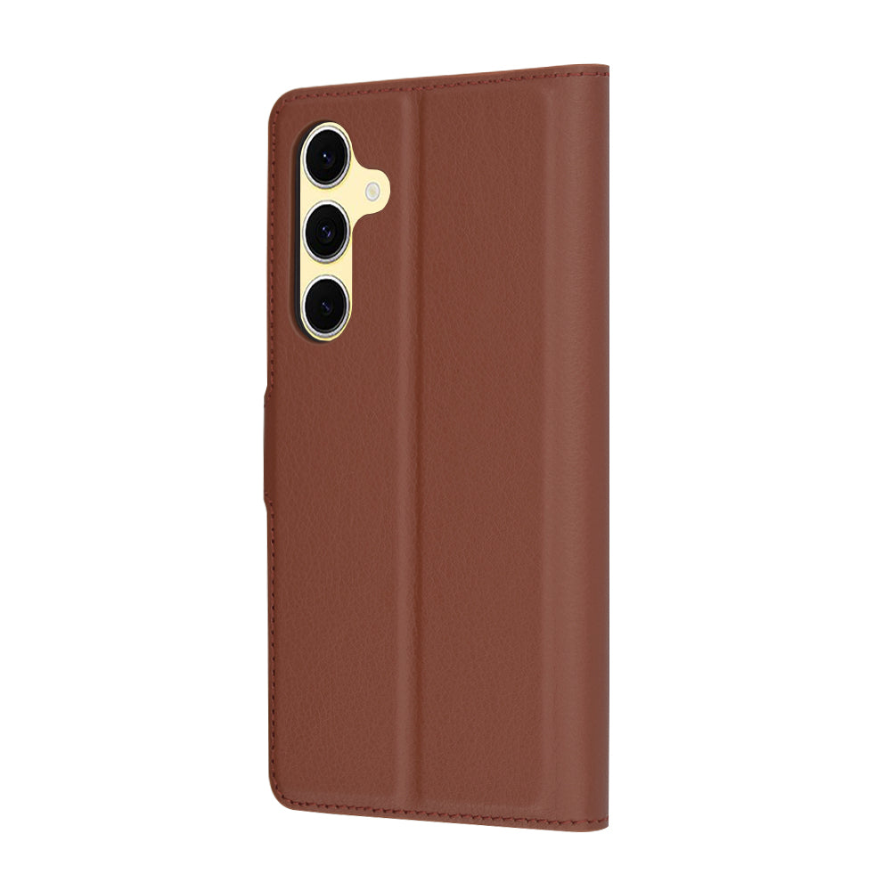 Techsuit - Leather Folio - Galaxy S24 FE - Brown
