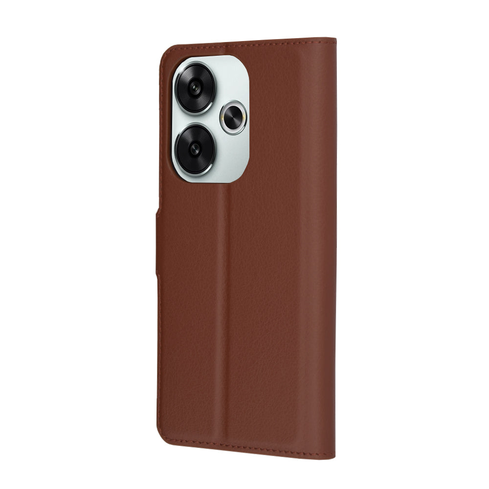 Techsuit - Leather Folio - Xiaomi Poco F6 - Brown