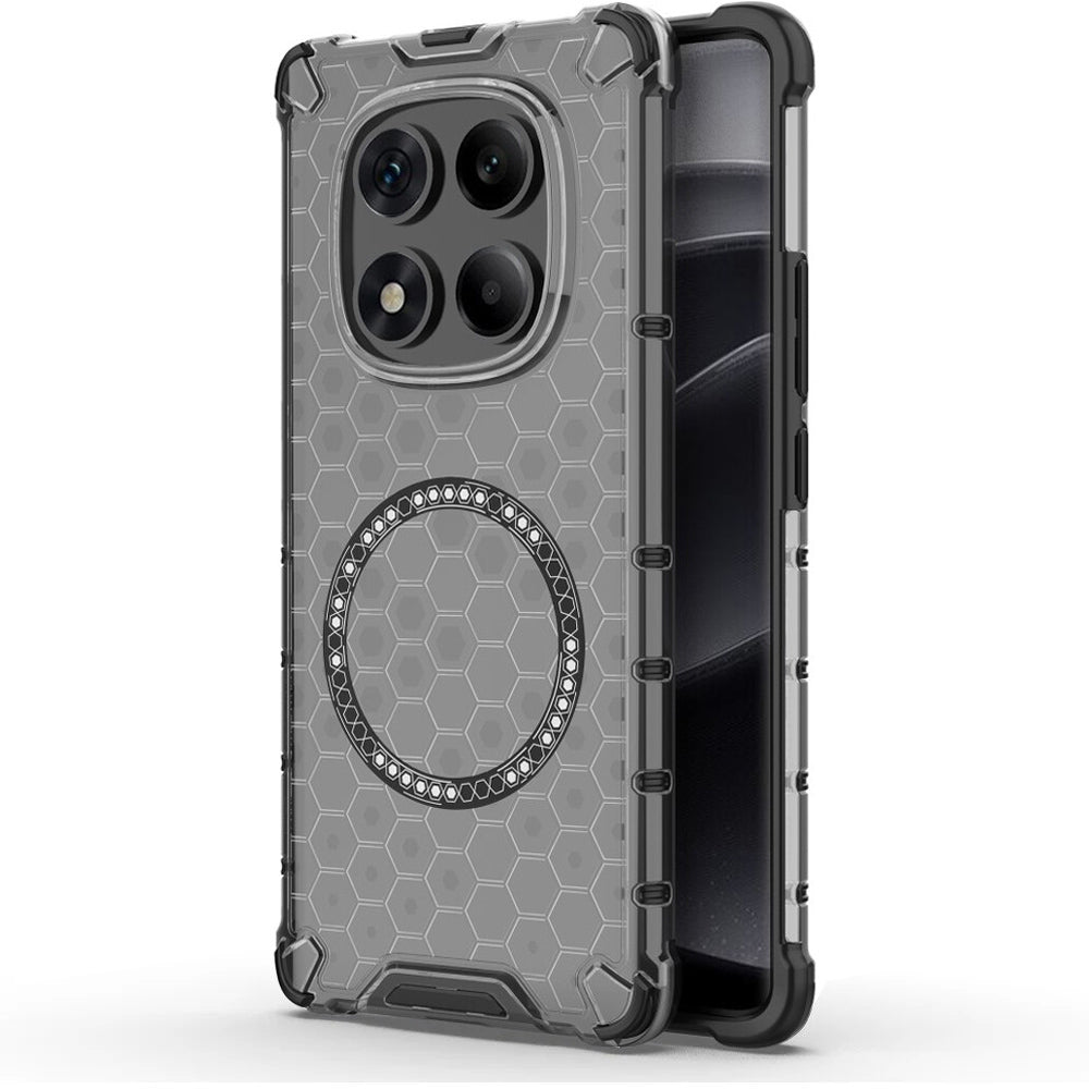 Techsuit - HoneyComb Shield MagSafe - Xiaomi Redmi Note 14 Pro 4G - Black