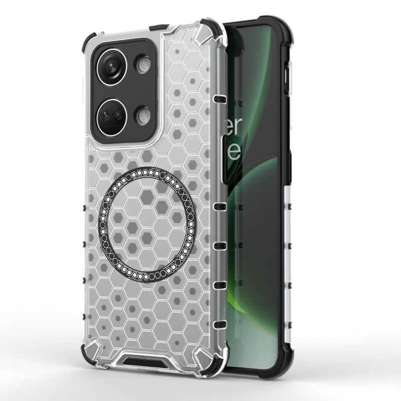 Techsuit - HoneyComb Shield MagSafe - OnePlus NordÂ 3 - White