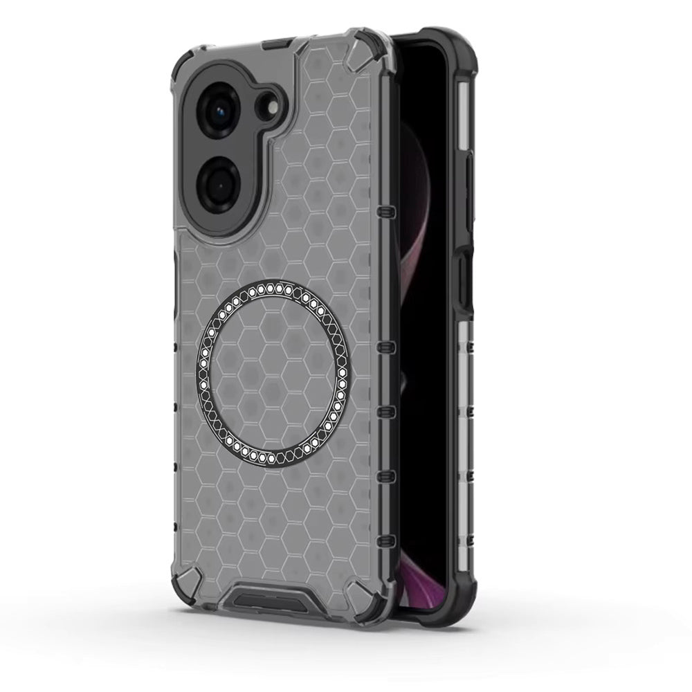 Techsuit - HoneyComb Shield MagSafe - Xiaomi Redmi A5Â 4G (Regional) - Black