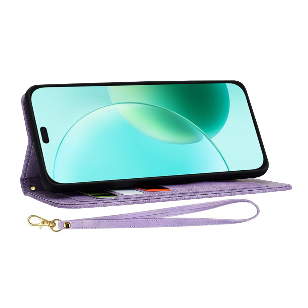 Techsuit - FlipCraft - Honor 400 Lite - Mysterious Purple