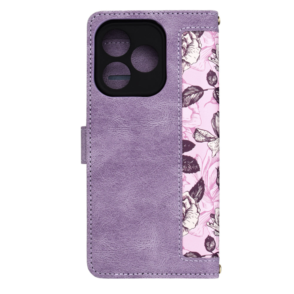 Techsuit - FlipCraft - Honor 400 Lite - Mysterious Purple