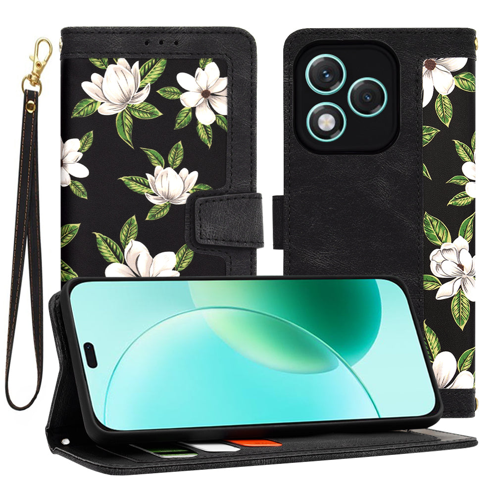 Techsuit - FlipCraft - Honor 400 Lite - Flowers of the Dawn