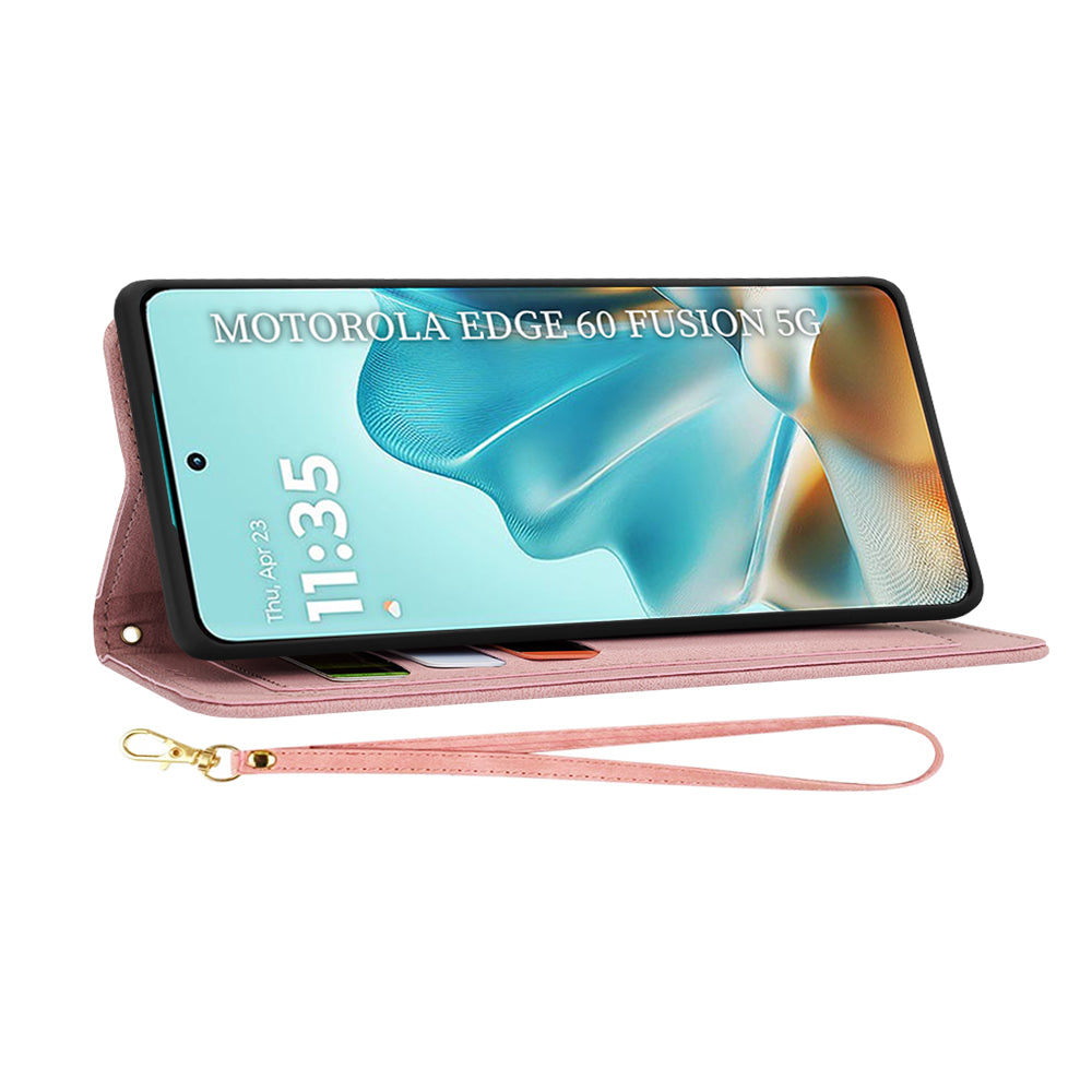 Techsuit - FlipCraft - Motorola Edge 60 / Edge 60 Fusion - Sweetheart Pink