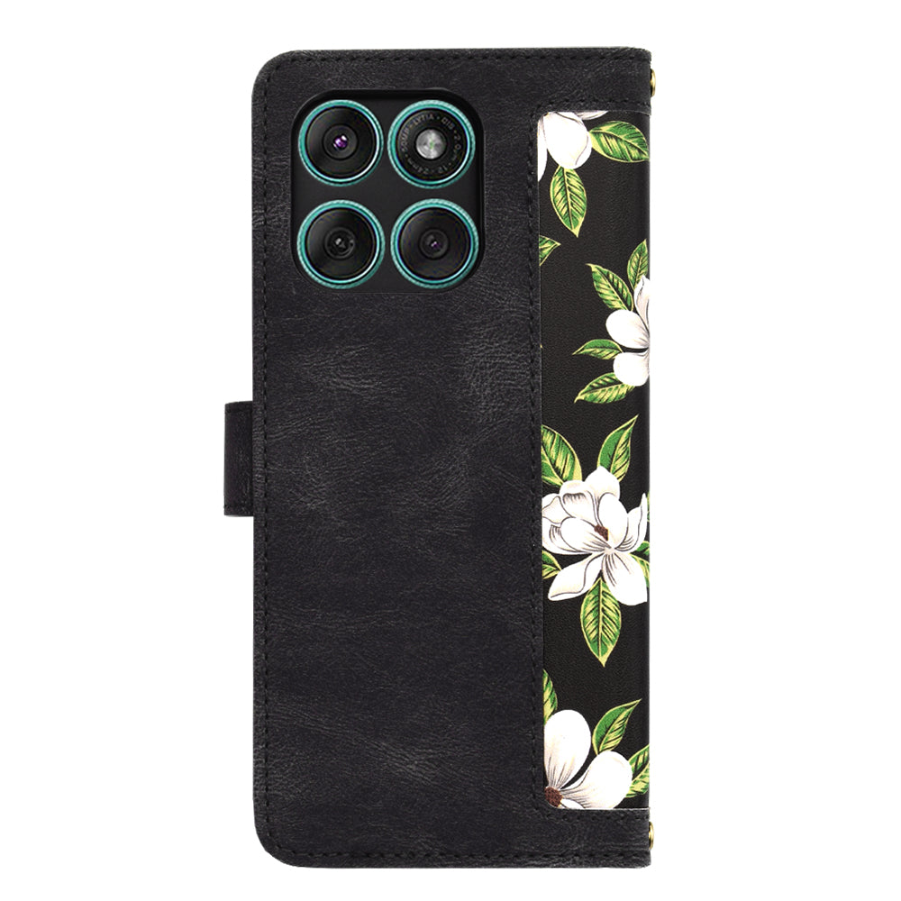 Techsuit - FlipCraft - Motorola Edge 60 / Edge 60 Fusion - Flowers of the Dawn