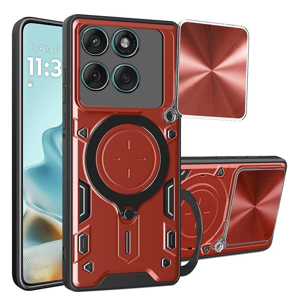 Techsuit - CamGuard Pro - Motorola Edge 60 / Edge 60 Fusion - Red