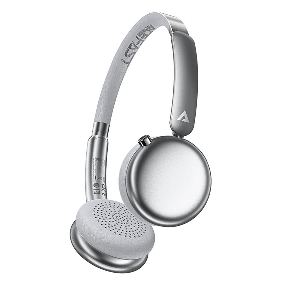 Acefast - Wireless Headset (H8) - Type-C, Bluetooth 5.4, ANC Mode, Hybrid Noise Reduction, 500mAh, Professional HiFi - Silver
