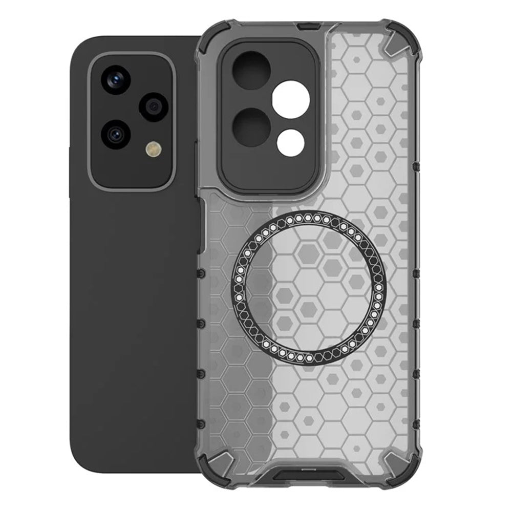 Techsuit - HoneyComb Shield MagSafe - Honor 200 Lite - Black