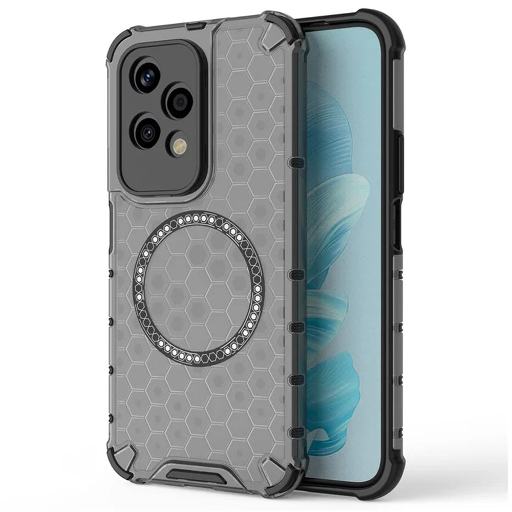 Techsuit - HoneyComb Shield MagSafe - Honor 200 Lite - Black