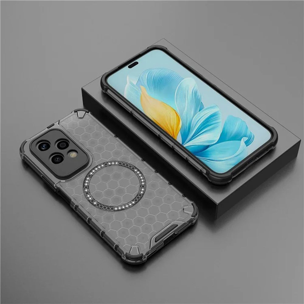 Techsuit - HoneyComb Shield MagSafe - Honor 200 Lite - Black