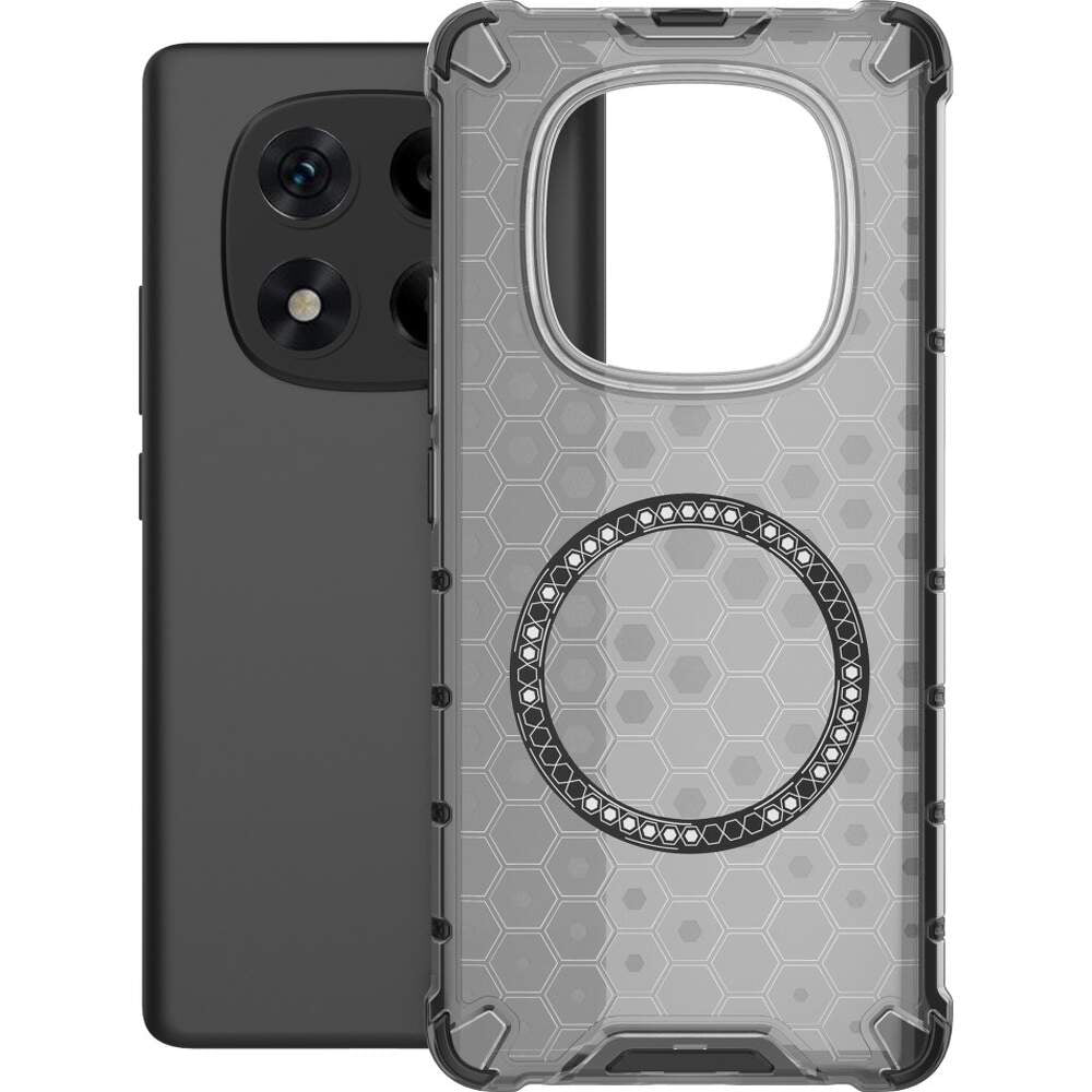 Techsuit - HoneyComb Shield MagSafe - Xiaomi Redmi Note 14 Pro+ 5G - Black