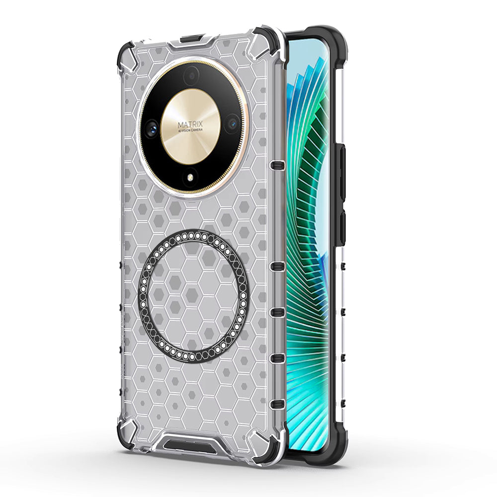 Techsuit - HoneyComb Shield MagSafe - Honor Magic6 Lite - White