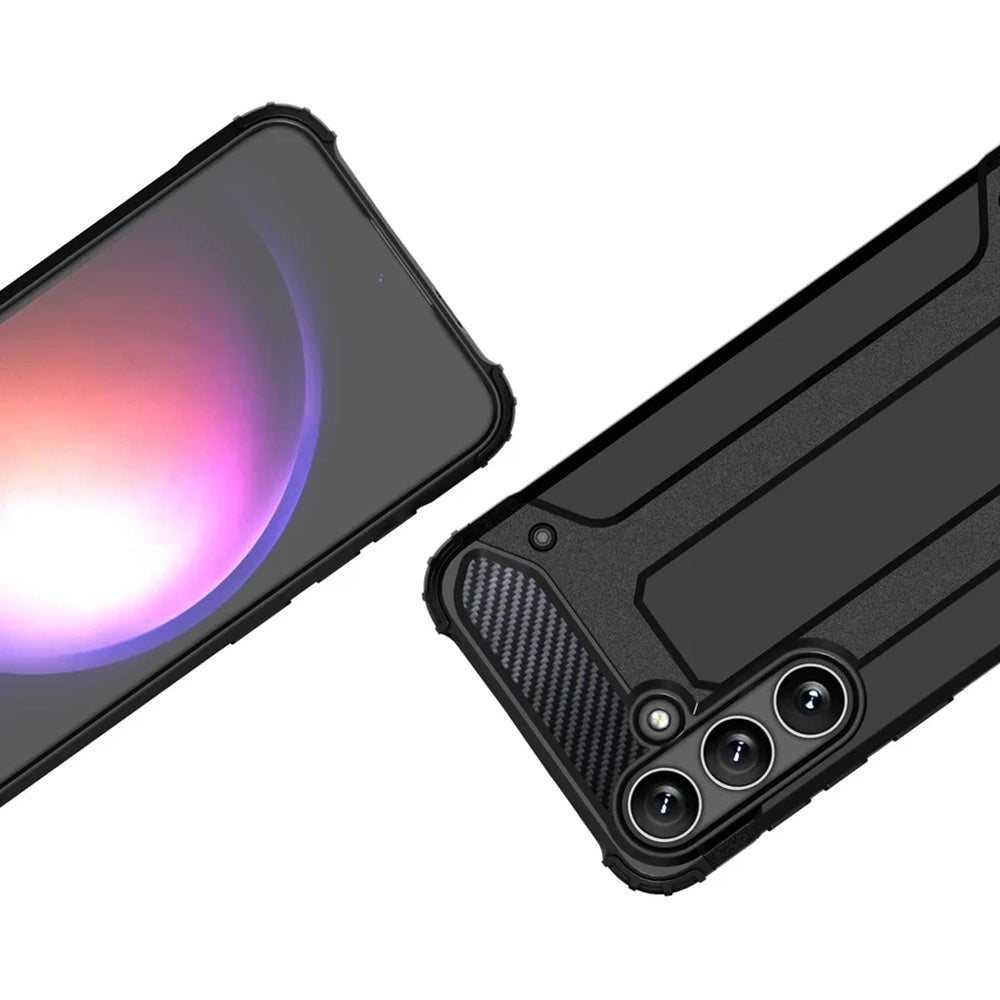 Techsuit - Hybrid Armor - Galaxy S25 Plus - Black