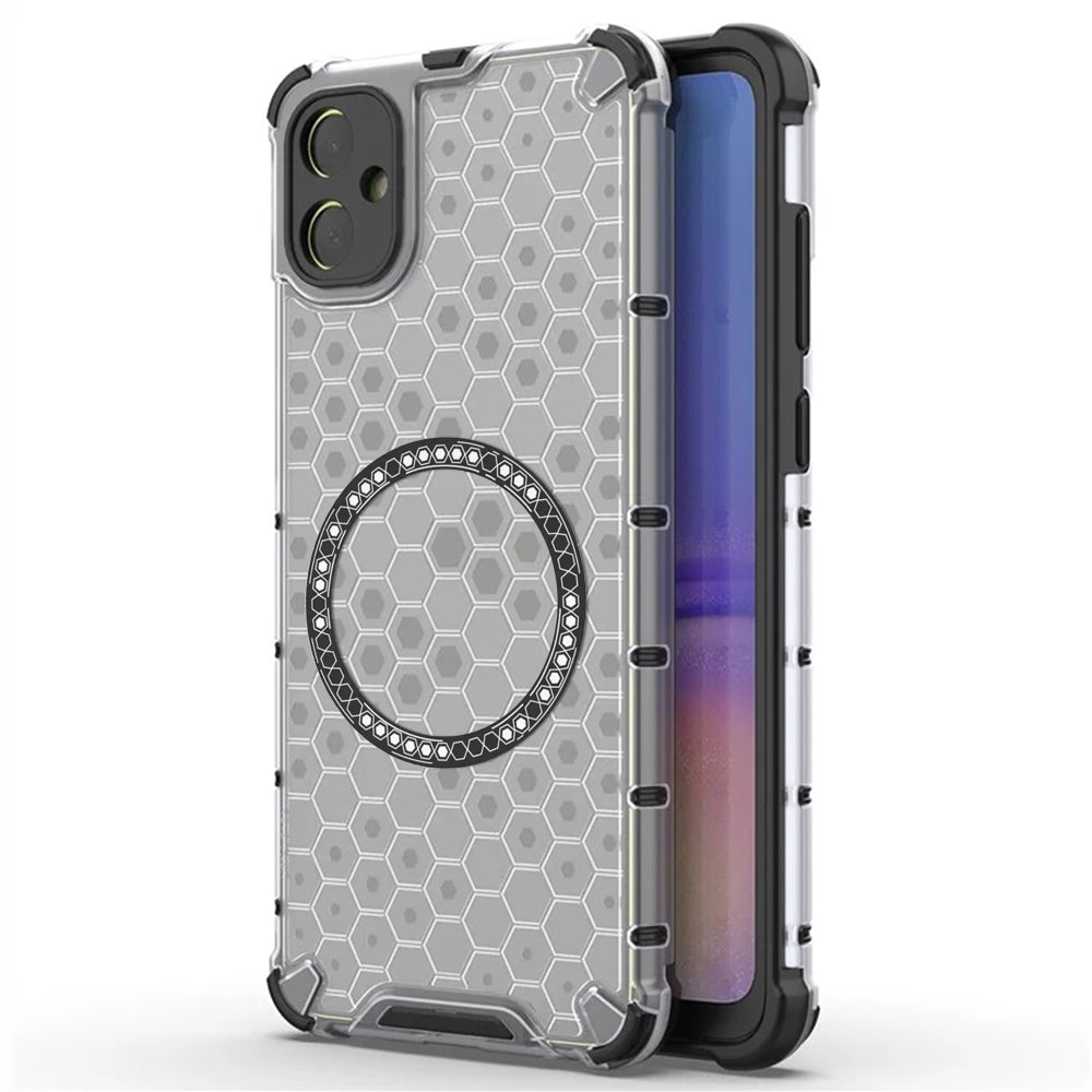 Techsuit - HoneyComb Shield MagSafe - Samsung Galaxy A05 - White