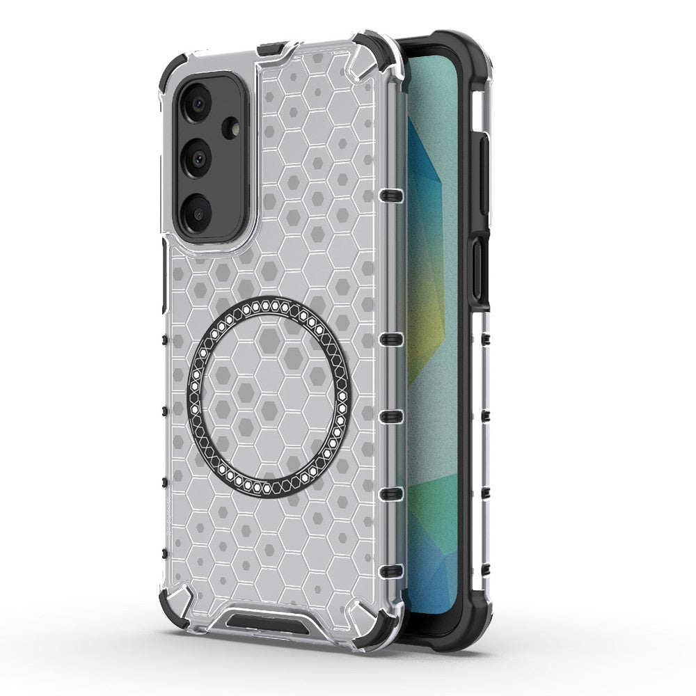 Techsuit - HoneyComb Shield MagSafe - Samsung Galaxy A16 4G / A16 5G - White