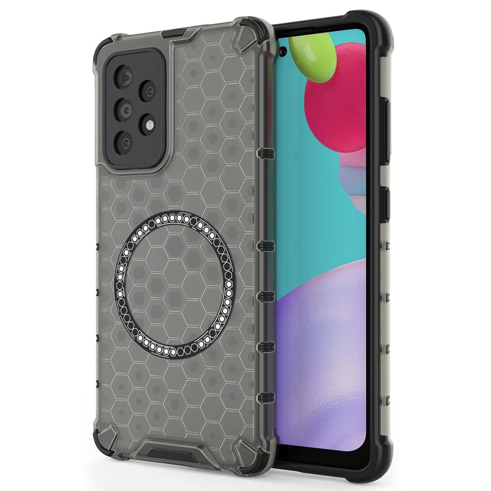 Techsuit - HoneyComb Shield MagSafe - Samsung Galaxy A52 4G / A52 5G / A52s 5G - Black
