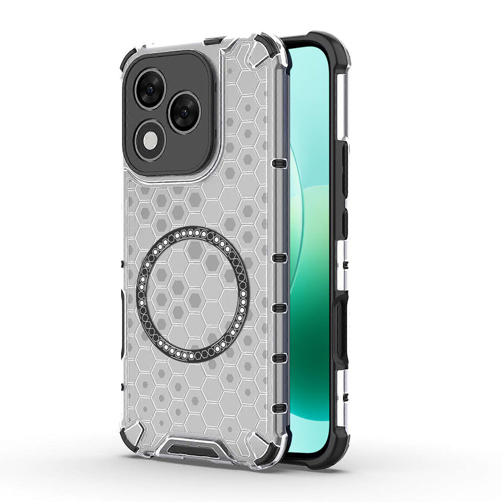 Techsuit - HoneyComb Shield MagSafe - Honor 400 Lite - White