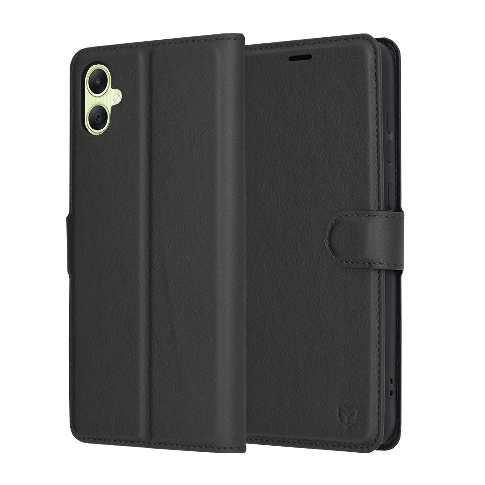 Techsuit - Leather Folio - Samsung Galaxy A05 - Black