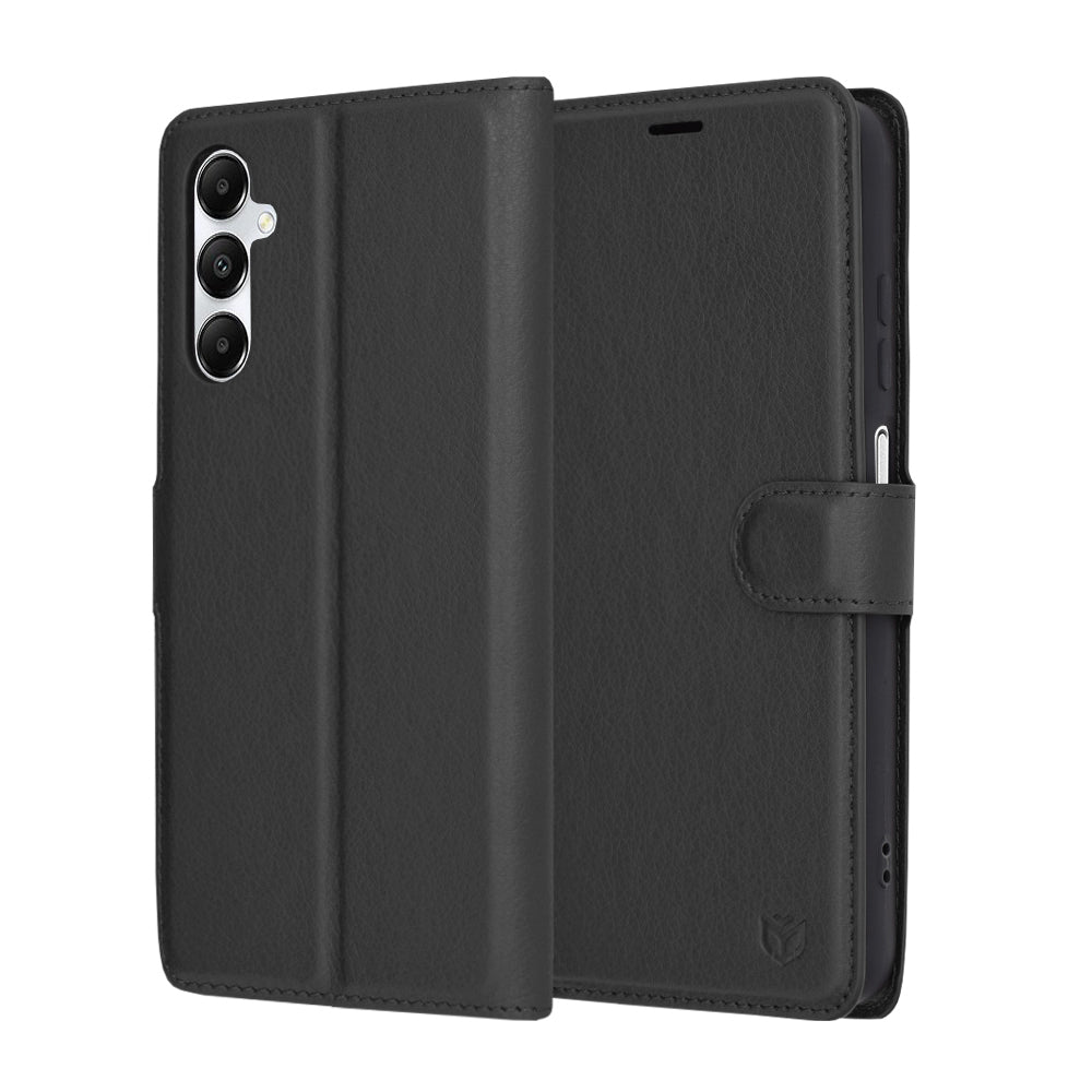 Techsuit - Leather Folio - Samsung Galaxy A05s - Black