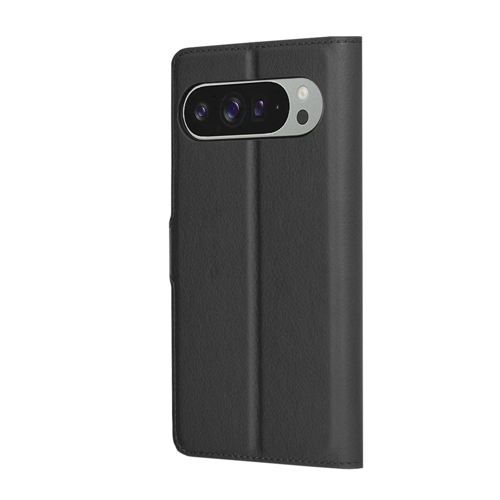 Techsuit - Leather Folio - Google Pixel 9 Pro XL - Black