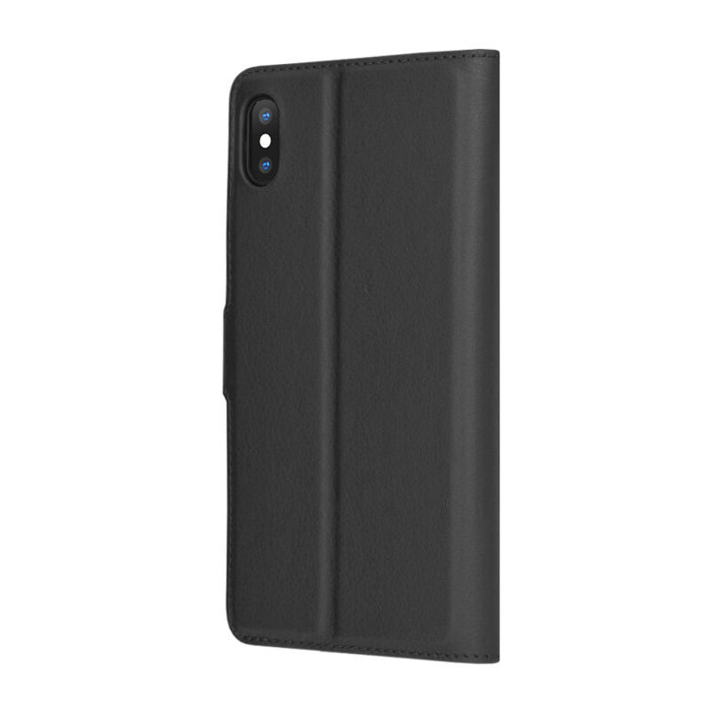 Techsuit - Leather Folio - iPhone XS Max - Black