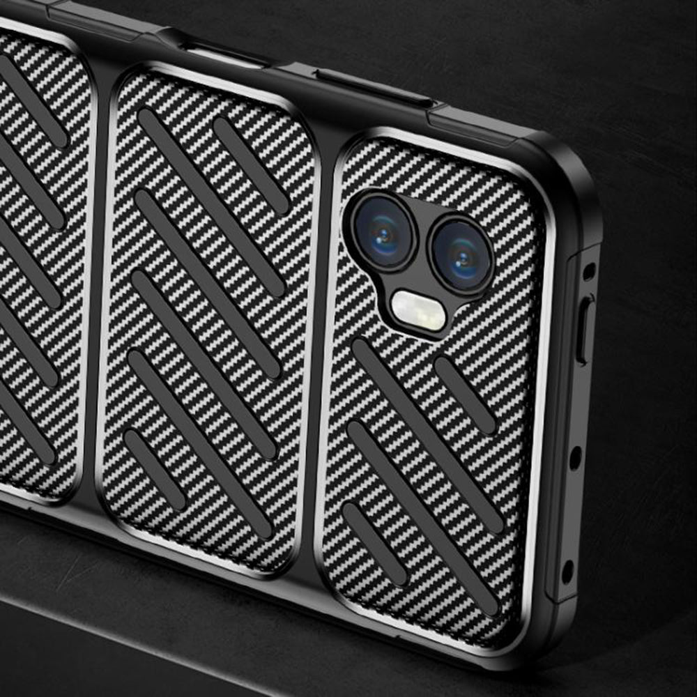 Techsuit - CarbonFiber - Galaxy Xcover7 Pro - Black