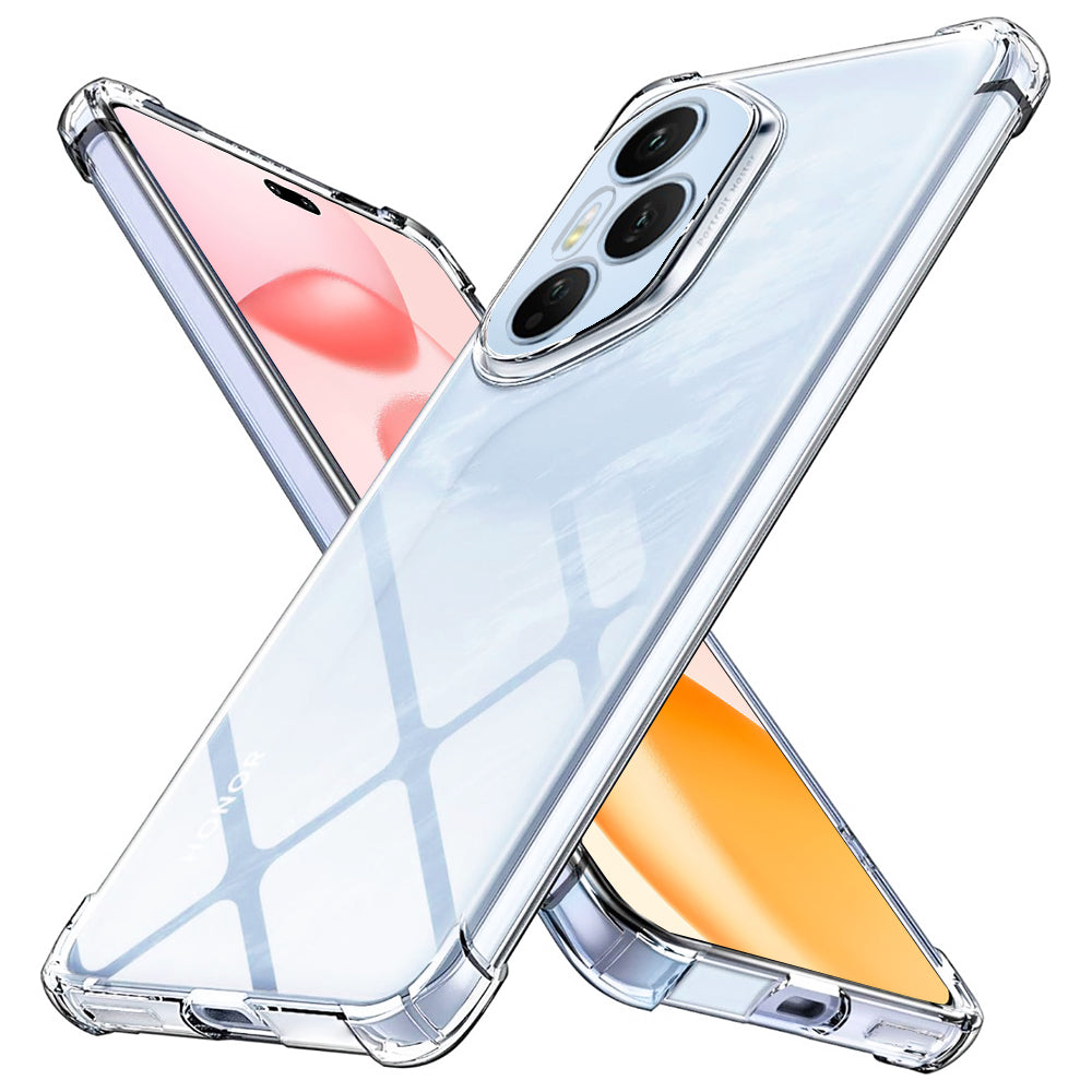 Techsuit - Shockproof Clear Silicone - Honor 400 Pro - Clear