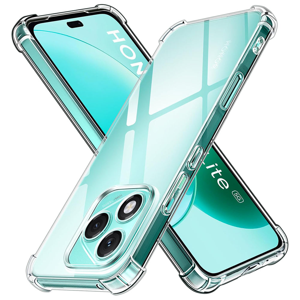 Techsuit - Shockproof Clear Silicone - Honor 400 Lite - Clear