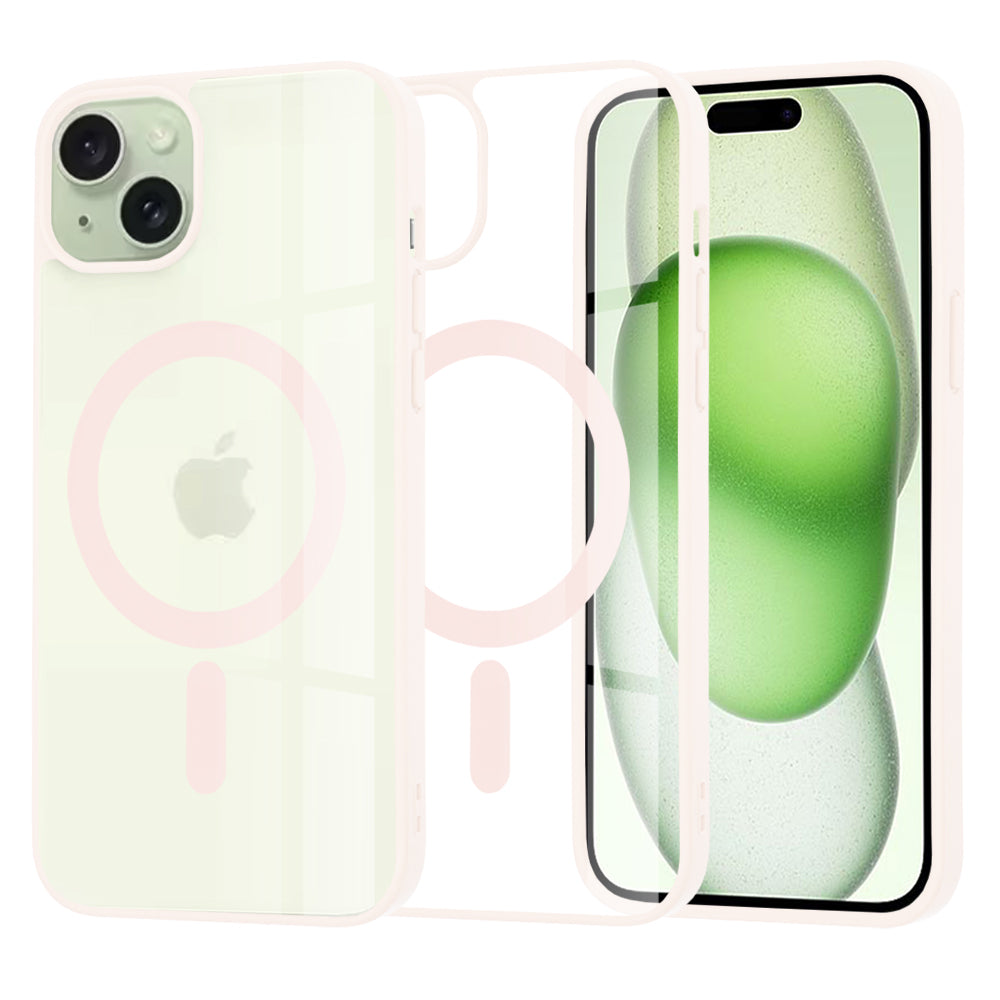 Techsuit - MagSafe Pro - iPhone 15 Plus - Nude Pink