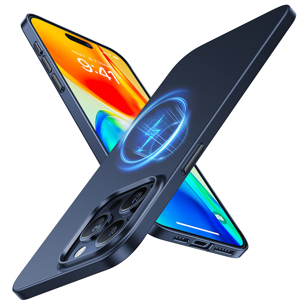 Torras - OriginFit-Mag Series - iPhone 15 Pro - Navy Blue