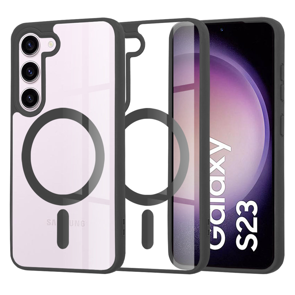 Techsuit - MagSafe Pro - Samsung Galaxy S23 - Black