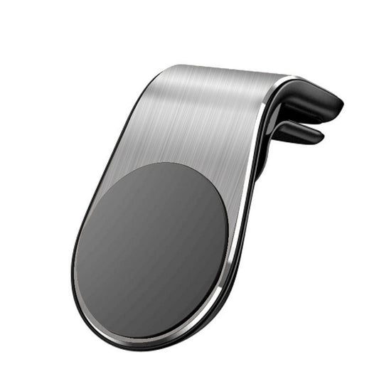 Maxlife Mxch-13 Magnetic Holder For Car Air Vent Μαγνητική Βάση Στήριξης Smartphone Αεραγωγών Αυτοκινήτου (Silver) – Θήκη για κινητό από το PhoneBazaar.gr