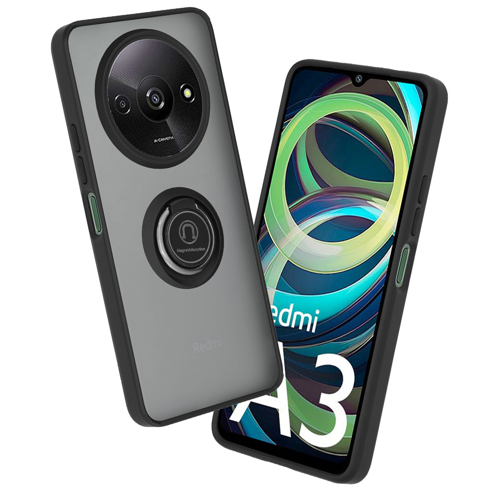 Techsuit - Glinth - Xiaomi Redmi A3 / Redmi A3x - Black