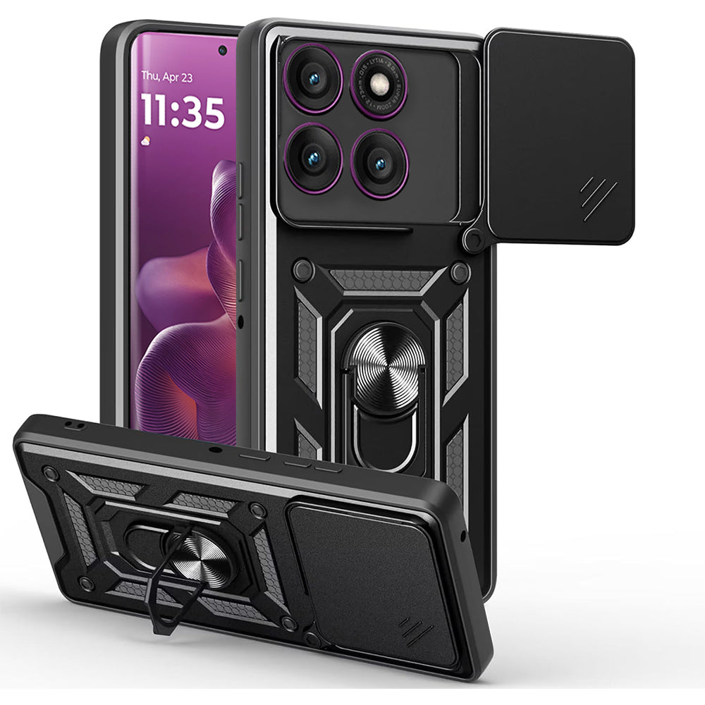 Techsuit - CamShield Series - Motorola Edge 60 Pro - Black