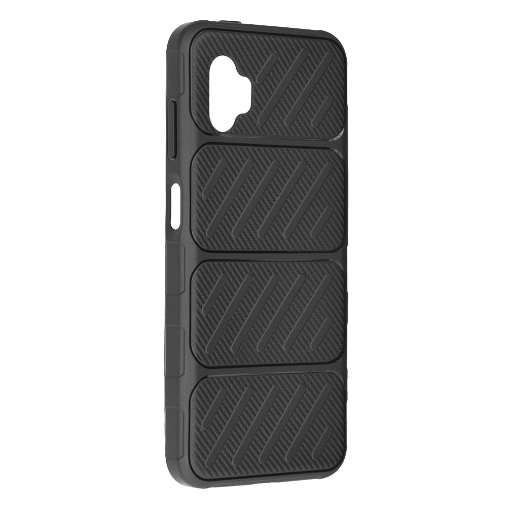 Techsuit - CarbonFiber - Galaxy Xcover7 Pro - Black