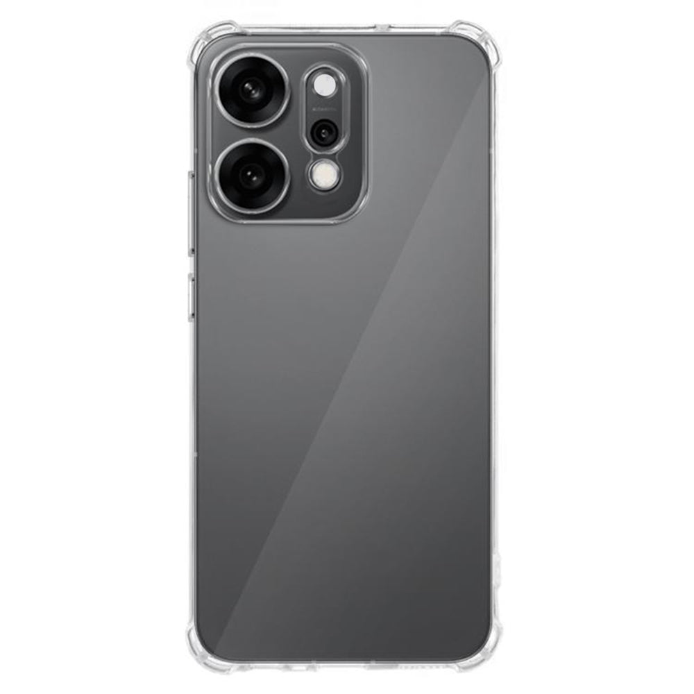 Techsuit - Shockproof Clear Silicone - Oppo Reno14 Pro - Clear