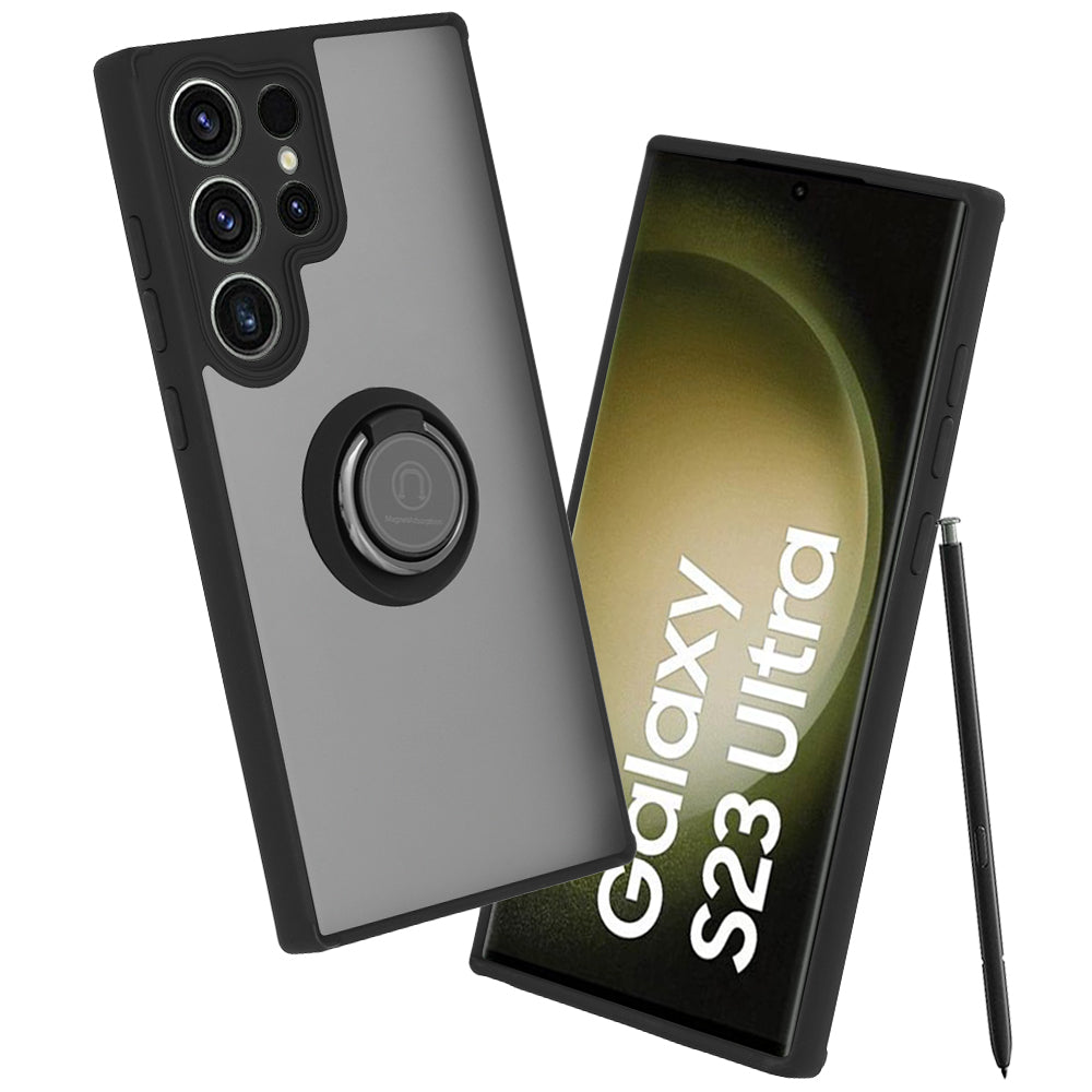 Techsuit - Glinth - Samsung Galaxy S23 Ultra - Black