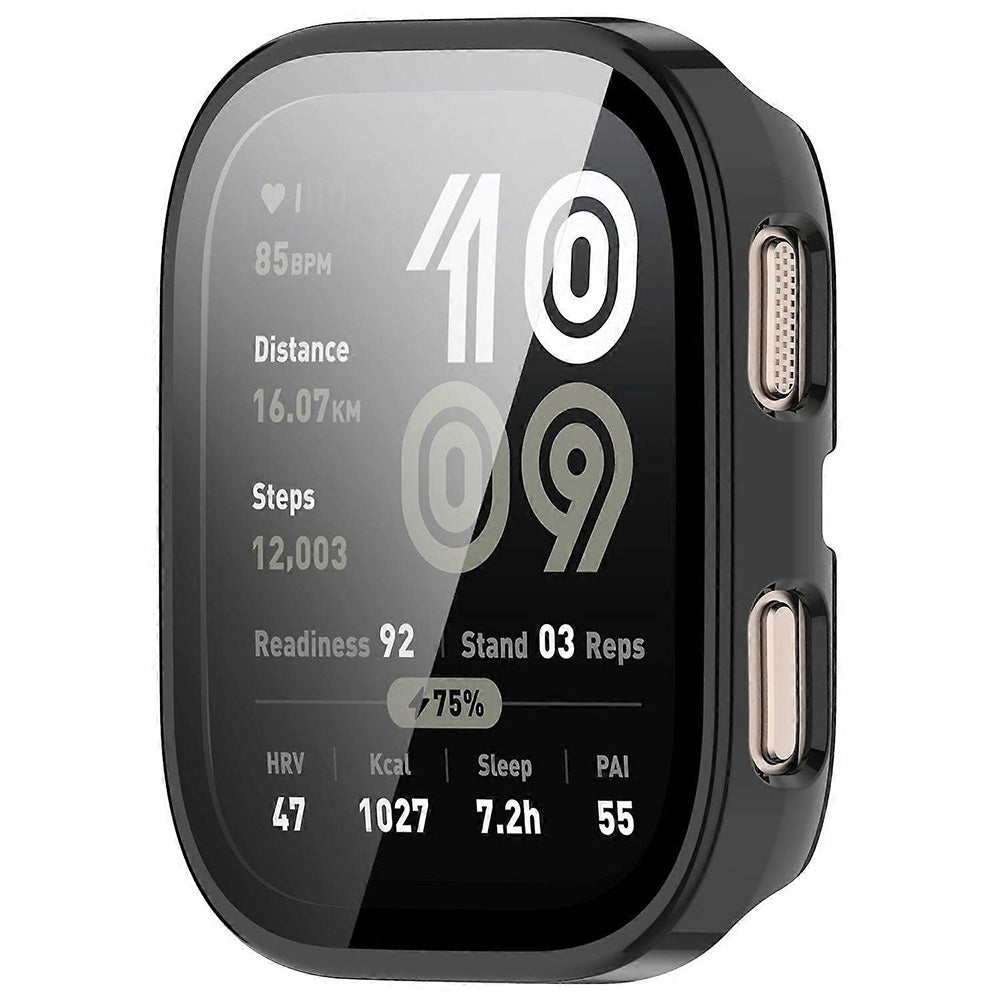 Techsuit - Defense360 Pro + Screen Protector - Amazfit Bip 6 - Black