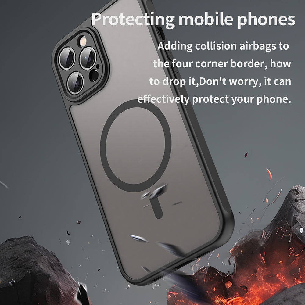 Techsuit - HaloFrost II MagSafe - iPhone 12 Pro - Black