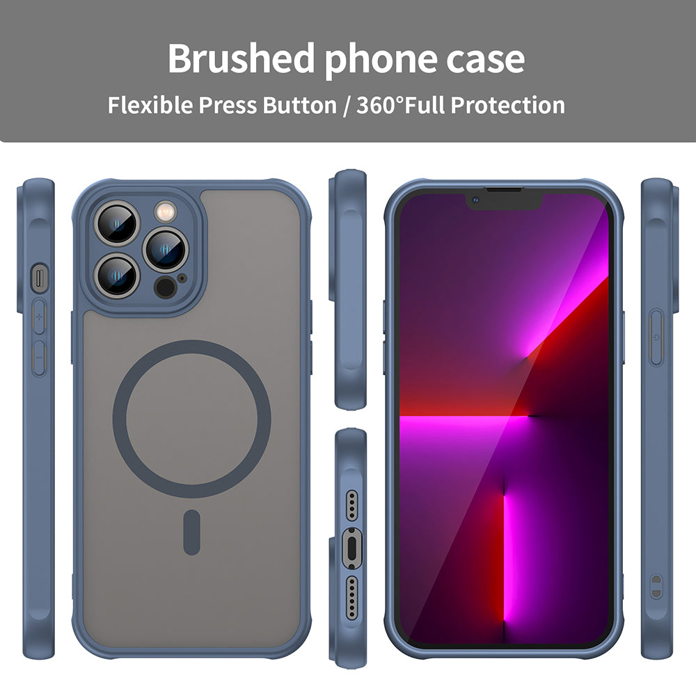 Techsuit - HaloFrost II MagSafe - iPhone 13 Pro - Navy Blue