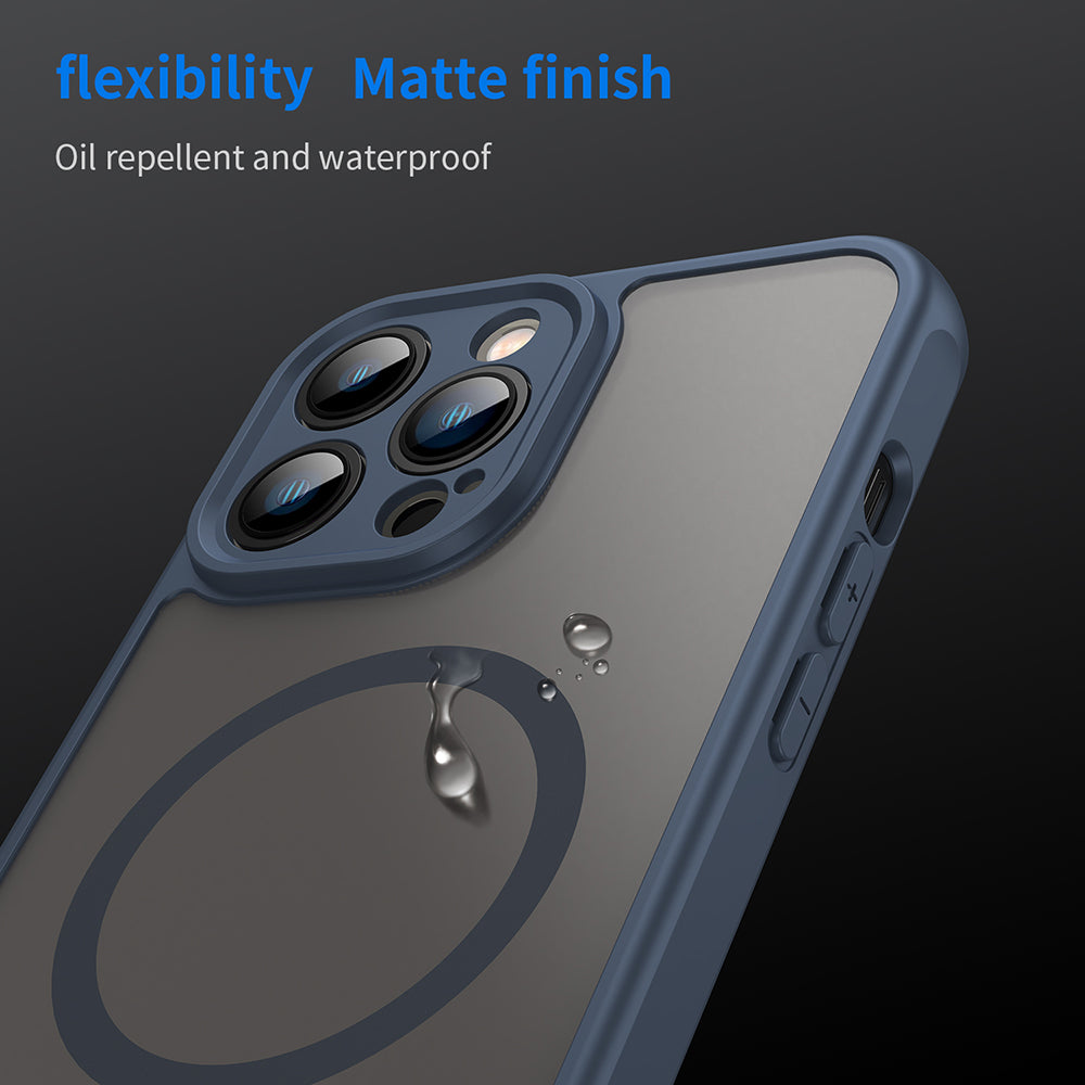 Techsuit - HaloFrost II MagSafe - iPhone 13 Pro - Navy Blue