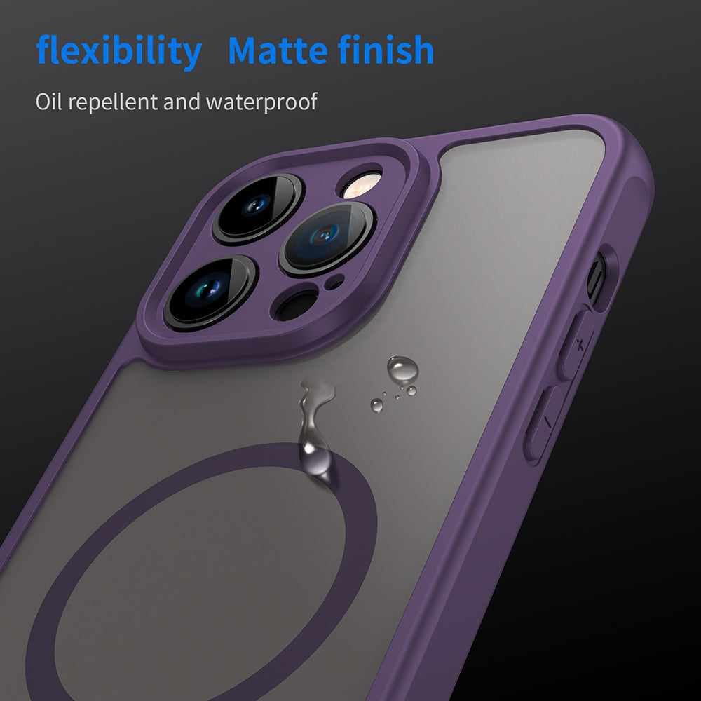 Techsuit - HaloFrost II MagSafe - iPhone 14 Pro - Purple