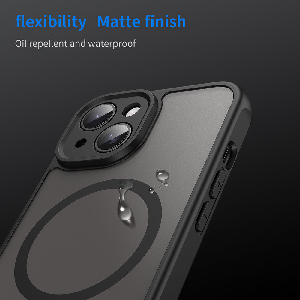 Techsuit - HaloFrost II MagSafe - iPhone 15 Plus - Black