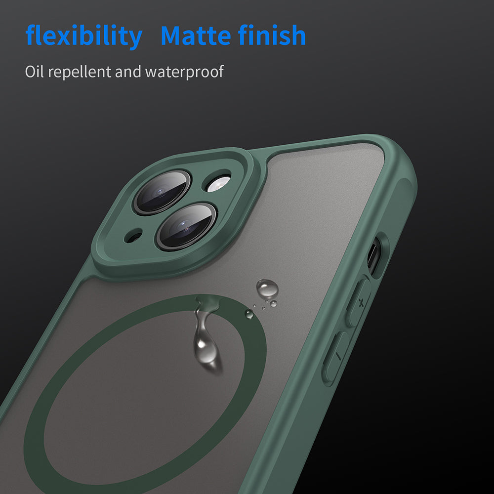 Techsuit - HaloFrost II MagSafe - iPhone 15 Plus - Green