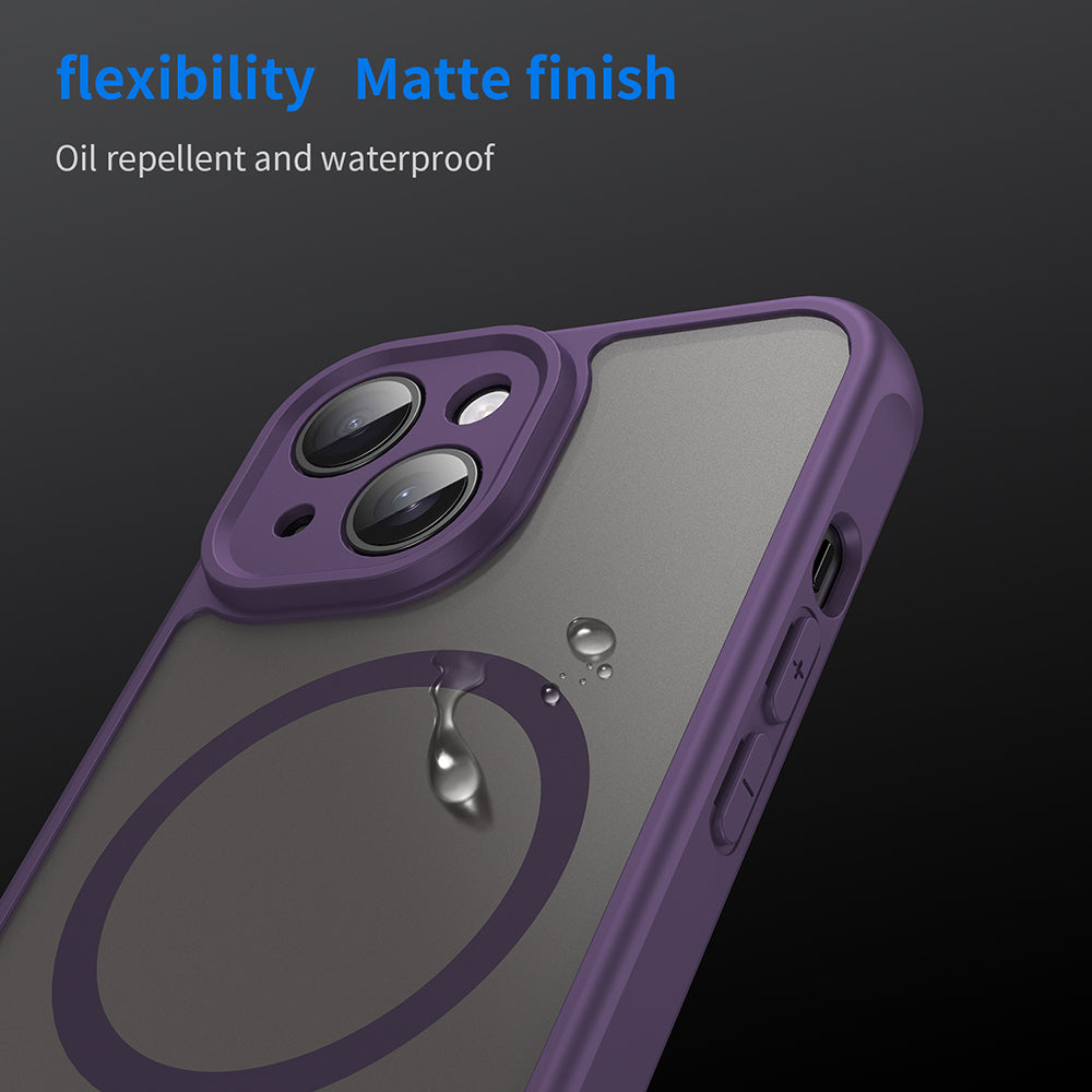 Techsuit - HaloFrost II MagSafe - iPhone 15 Plus - Purple