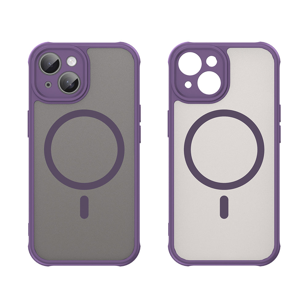 Techsuit - HaloFrost II MagSafe - iPhone 15 Plus - Purple