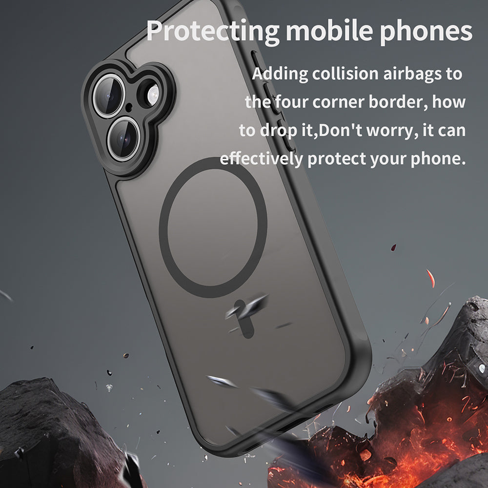 Techsuit - HaloFrost II MagSafe - iPhone 17 - Black