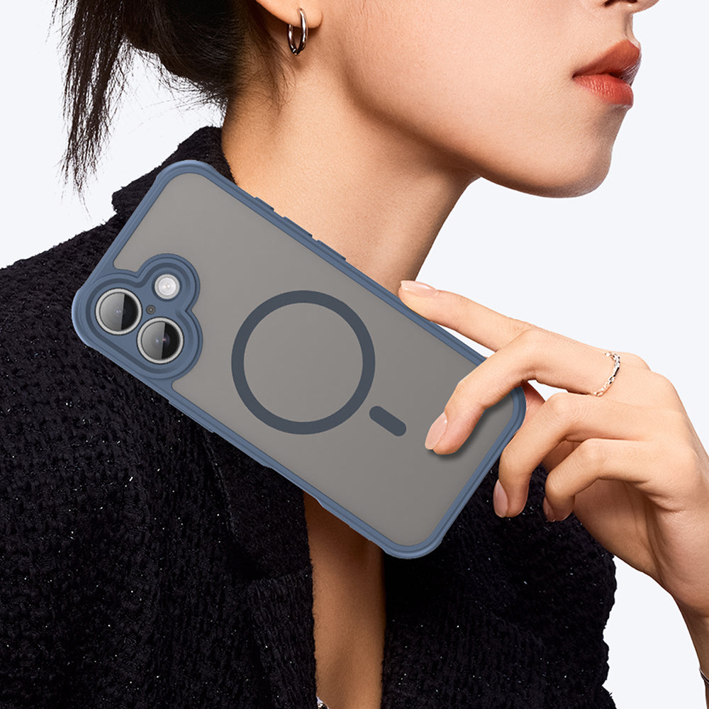 Techsuit - HaloFrost II MagSafe - iPhone 17 - Navy Blue